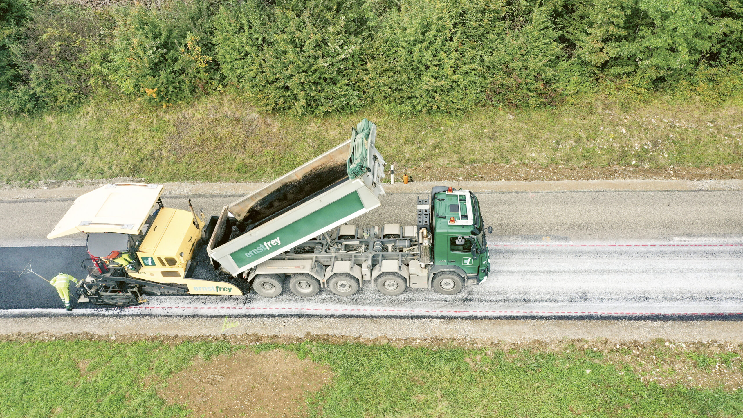 Strassen- und Tiefbau, K480, Sanierung und Deckbelag, 2021, 2022, Ueken, Herznach, Zeihen