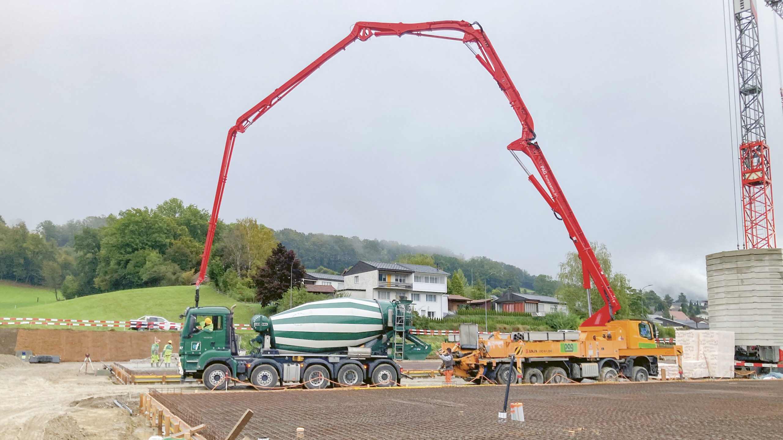 Ernst Frey, Strassen- und Tiefbau, 2021, Geschäftskunden, Solothurn, Balsthal, Thalstrasse, Werkleitungen, Bodenplatten und Umgebungsarbeiten
